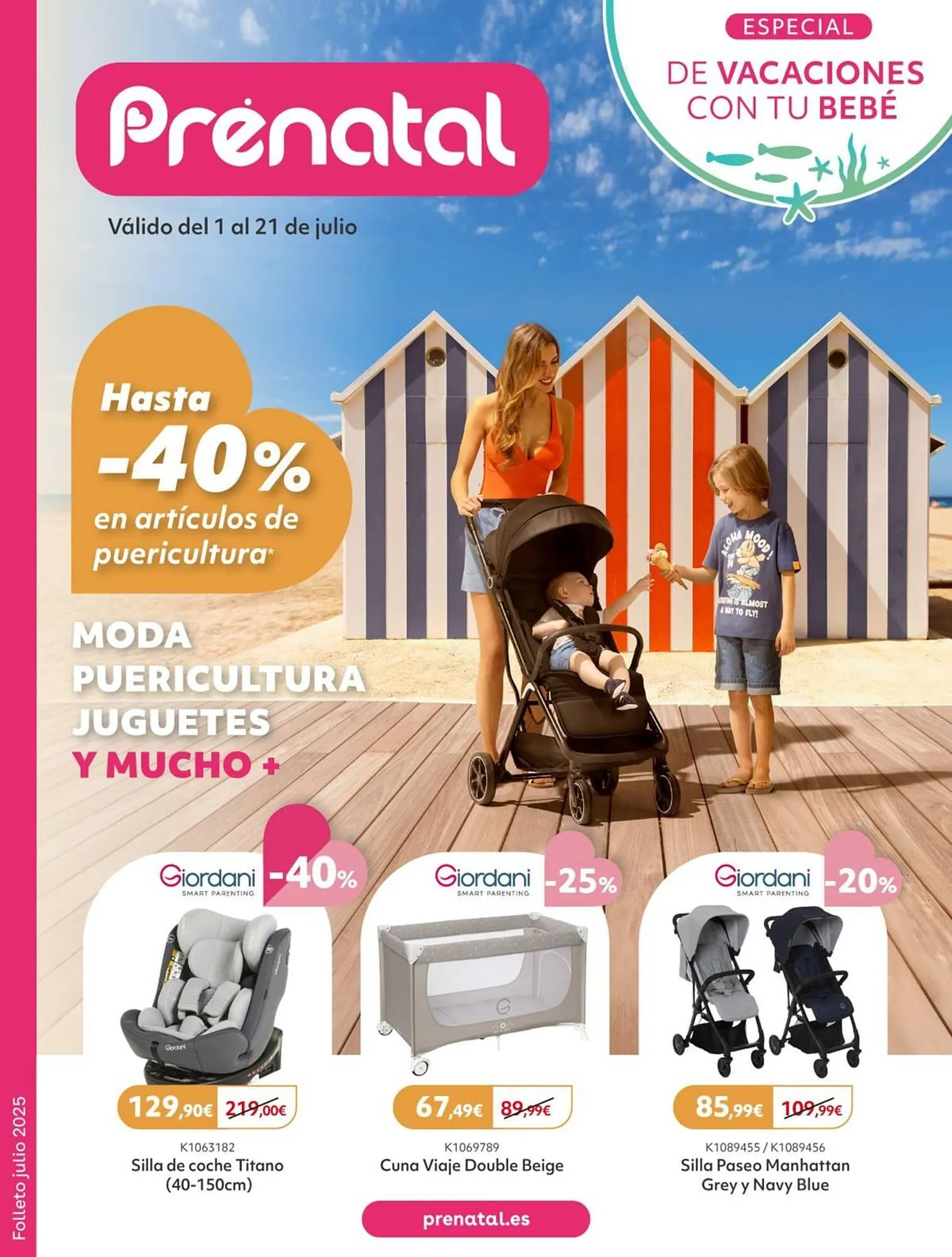 Catálogo de Folleto Prénatal 1 de julio al 21 de julio 2025 - Página 1