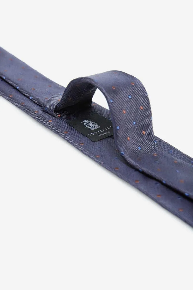 Corbata seda natural