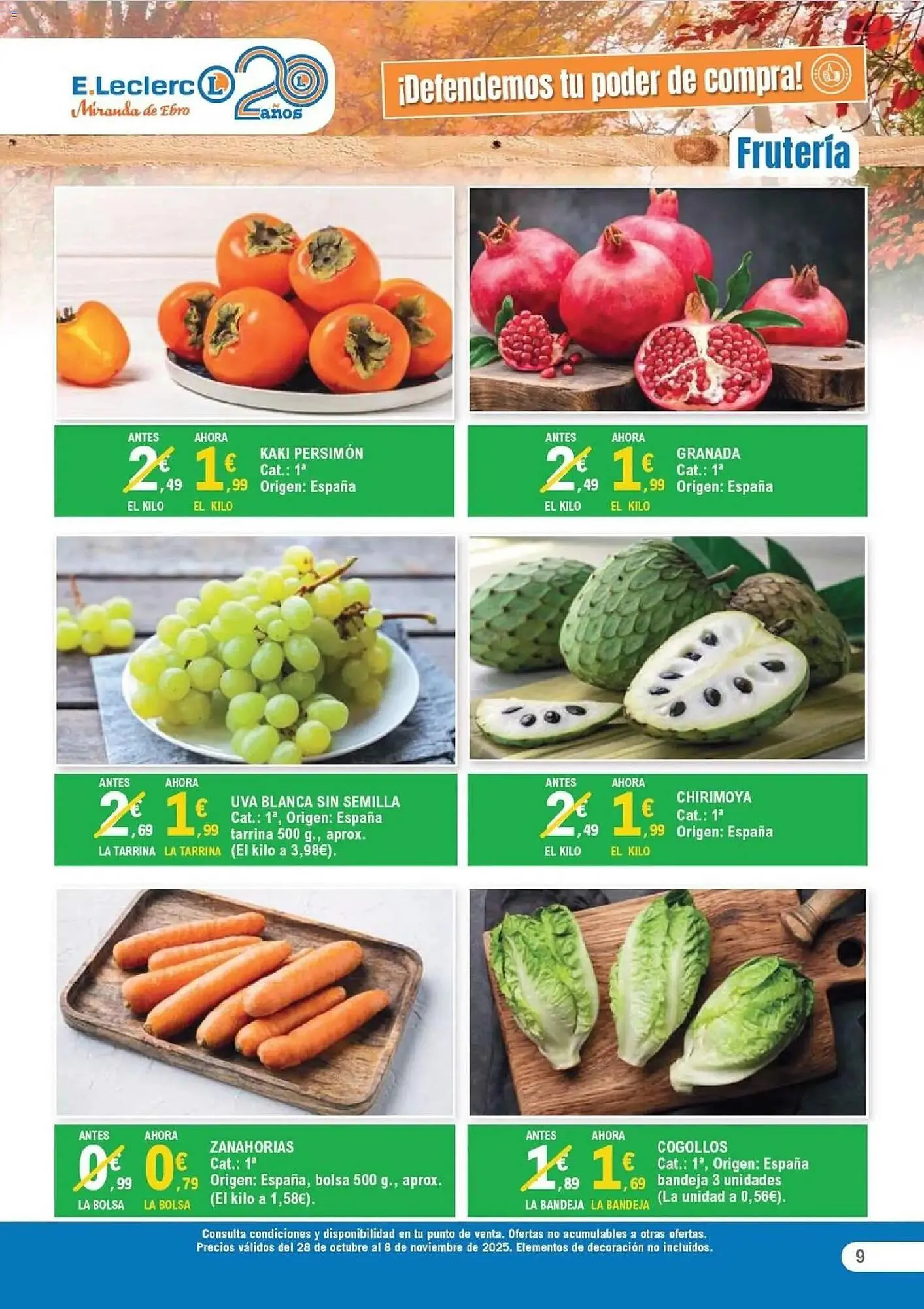 Catálogo de Catálogo E.Leclerc 28 de octubre al 8 de noviembre 2025 - Página 9