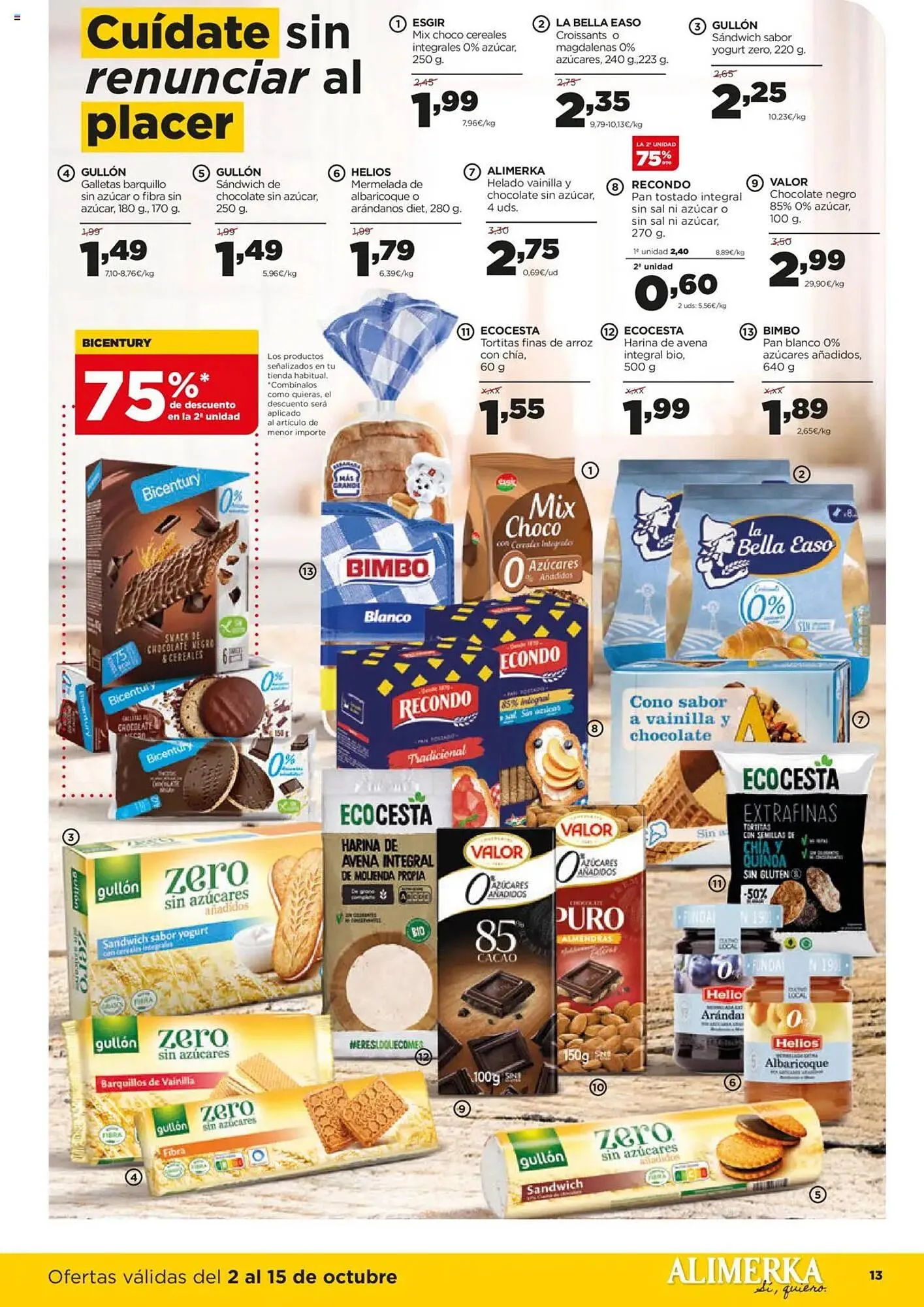 Catálogo de Folleto Alimerka 2 de octubre al 15 de octubre 2025 - Página 13