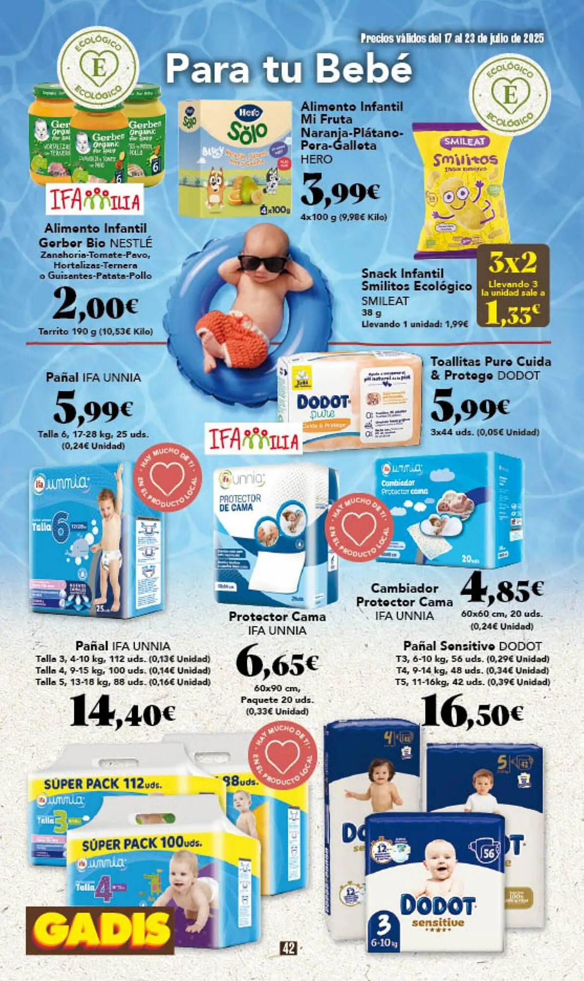 Catálogo de Folleto Gadis 17 de julio al 23 de julio 2025 - Página 42