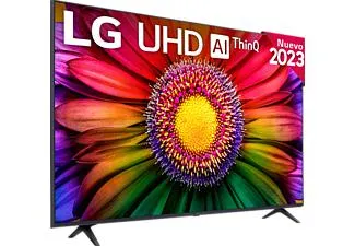 TV LED 50" - LG 50UR80006LJ, UHD 4K, Inteligente α5 4K Gen6, Smart TV, DVB-T2 (H.265), Azul ceniza