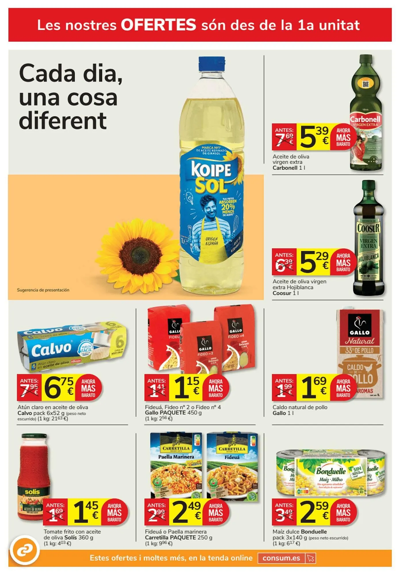 Catálogo de Folleto Consum 24 de julio al 27 de agosto 2025 - Página 6
