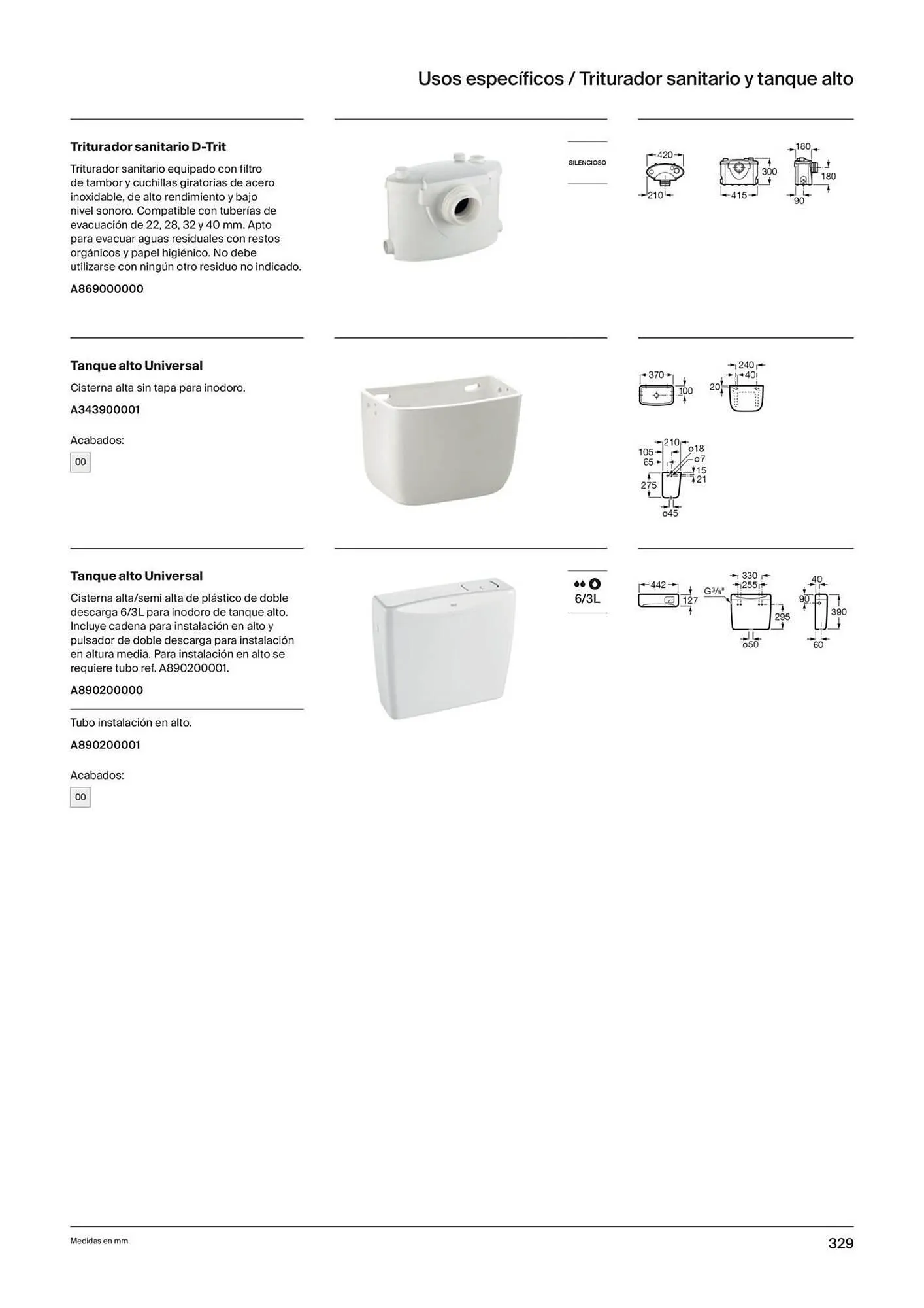 Catálogo de Folleto Roca 21 de noviembre al 31 de diciembre 2023 - Página 331