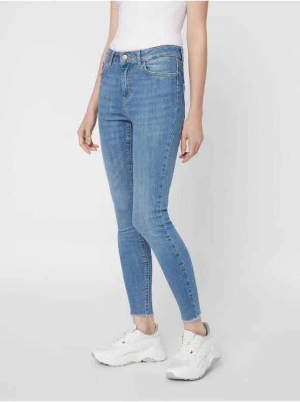 Skinny Jeans de tiro alto mujer