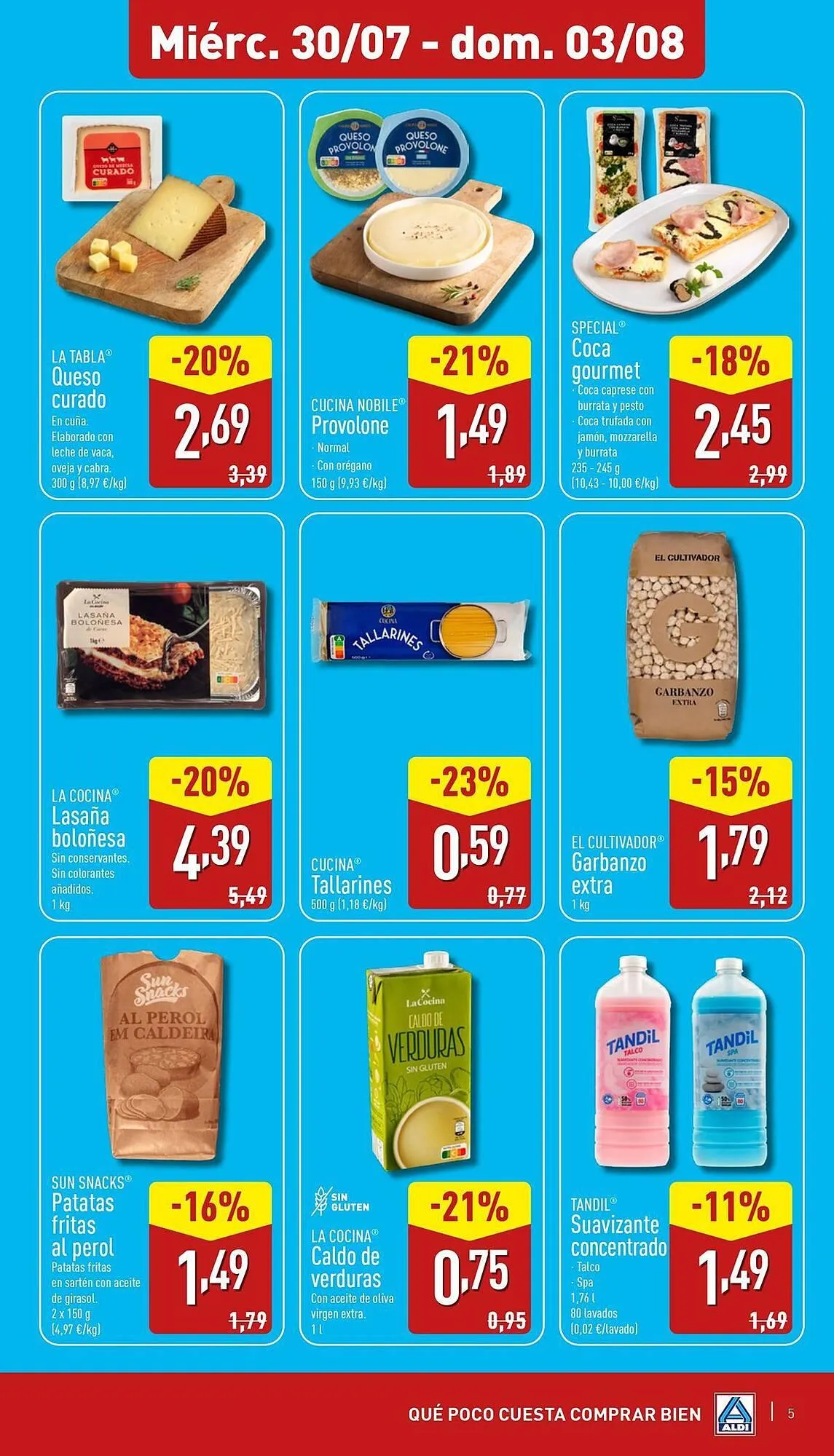 Catálogo de Folleto ALDI 30 de julio al 3 de agosto 2025 - Página 5