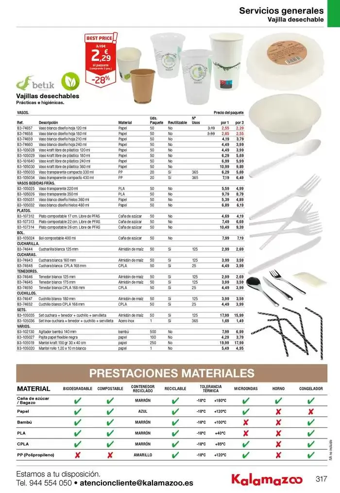 Catálogo de Staples Kalamazoo Catálogo General 9 de enero al 30 de septiembre 2025 - Página 317