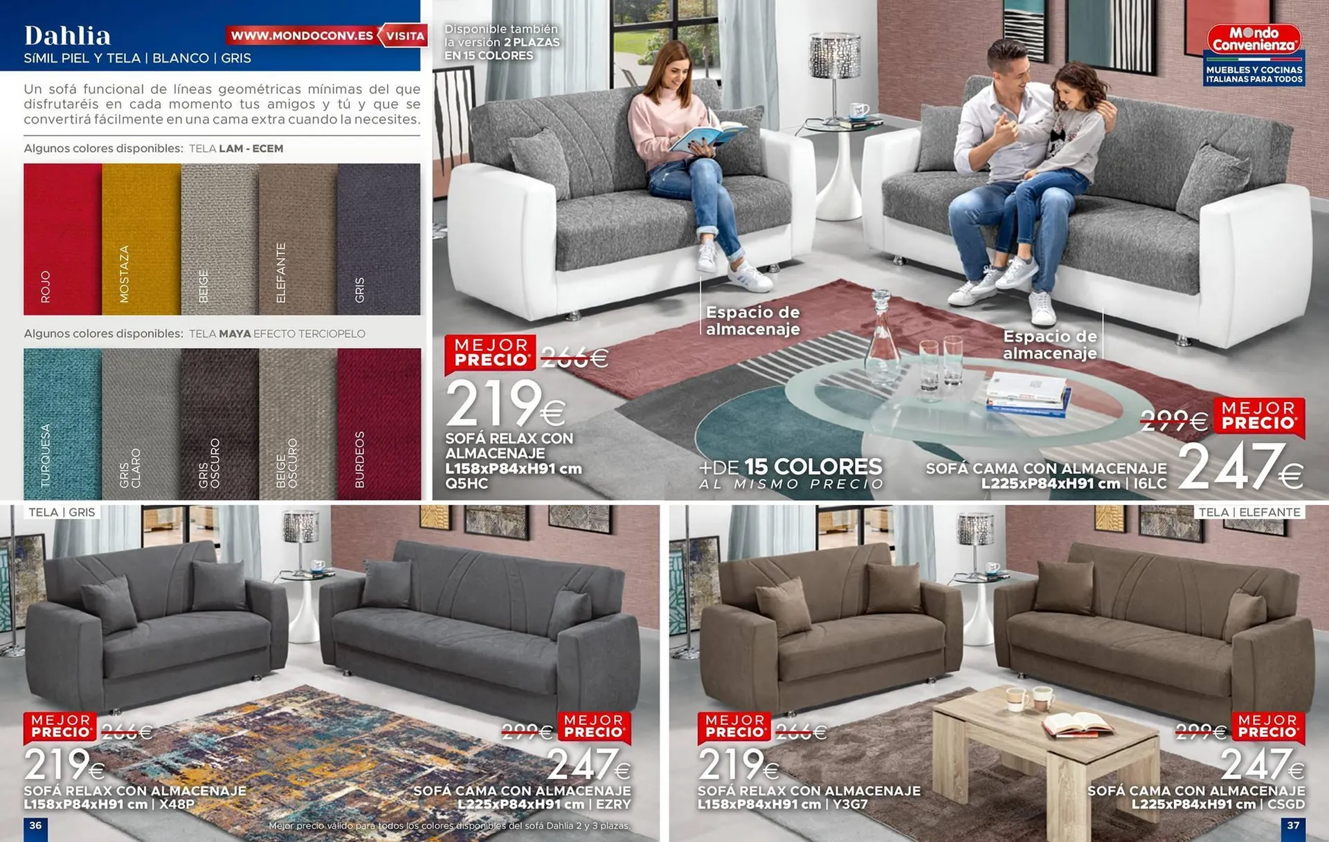 Catálogo de Folleto Mondo Convenienza 20 de noviembre al 31 de marzo 2024 - Página 20