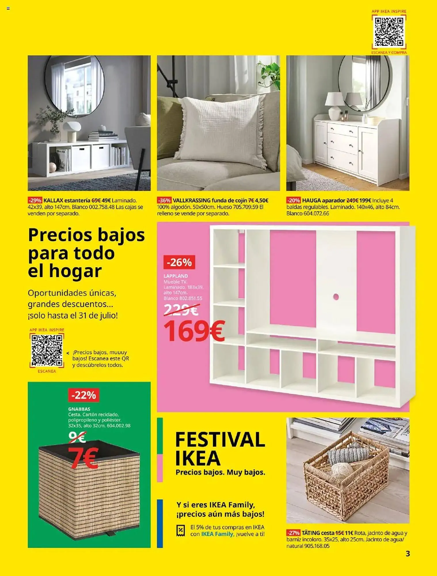 Catálogo de Folleto IKEA 1 de julio al 31 de julio 2025 - Página 3