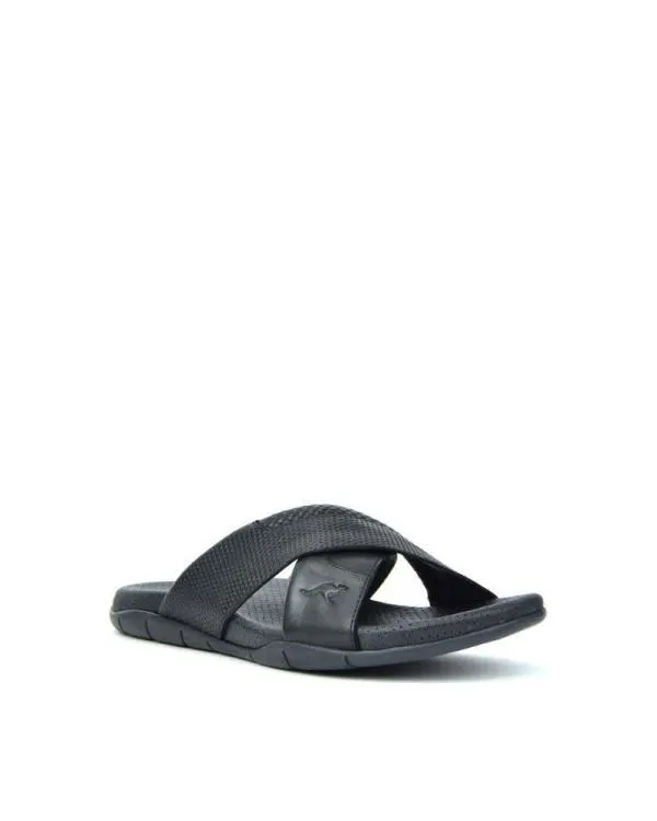 Sandalias Abiertas Hombre Negro 515 11