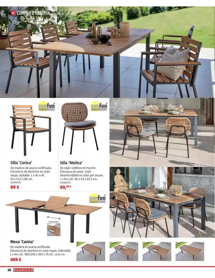 Catálogo de VERANO. Jardín, terraza, balcón.  26 de marzo al 20 de abril 2025 - Página 56