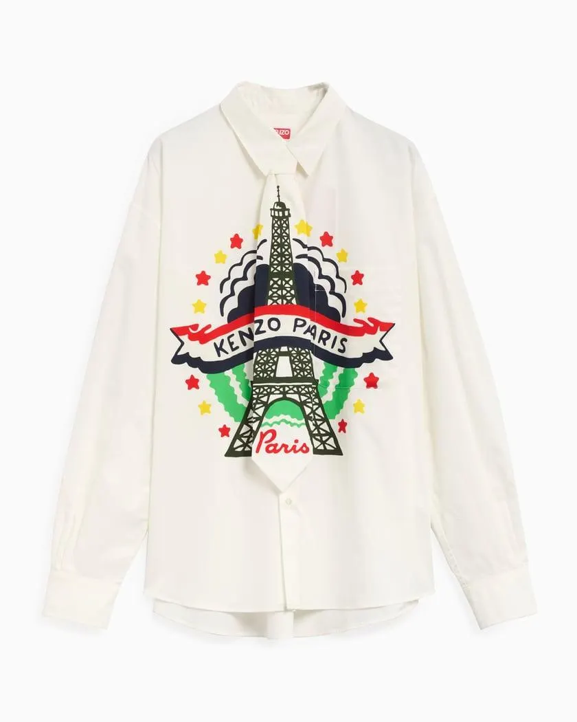 Kenzo Drawn Varsity Men's Shirt