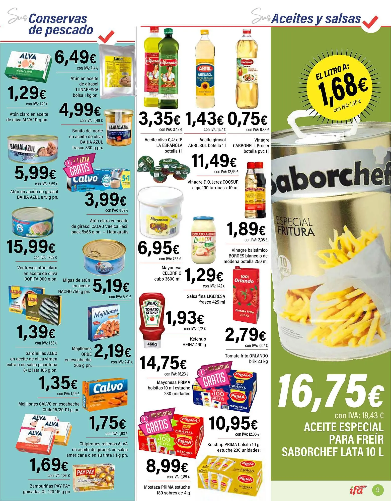 Catálogo de Folleto Cash Ifa 23 de julio al 5 de agosto 2025 - Página 9