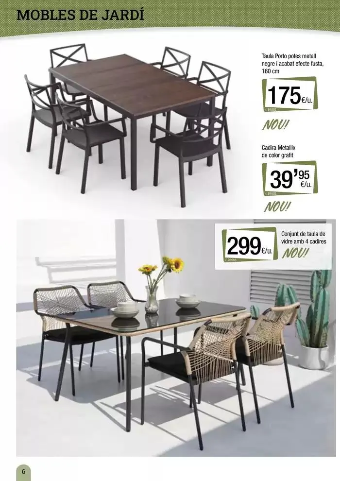 Catálogo de Catàleg vàlid del 18 de març al 25 d’agost 18 de marzo al 25 de agosto 2025 - Página 6