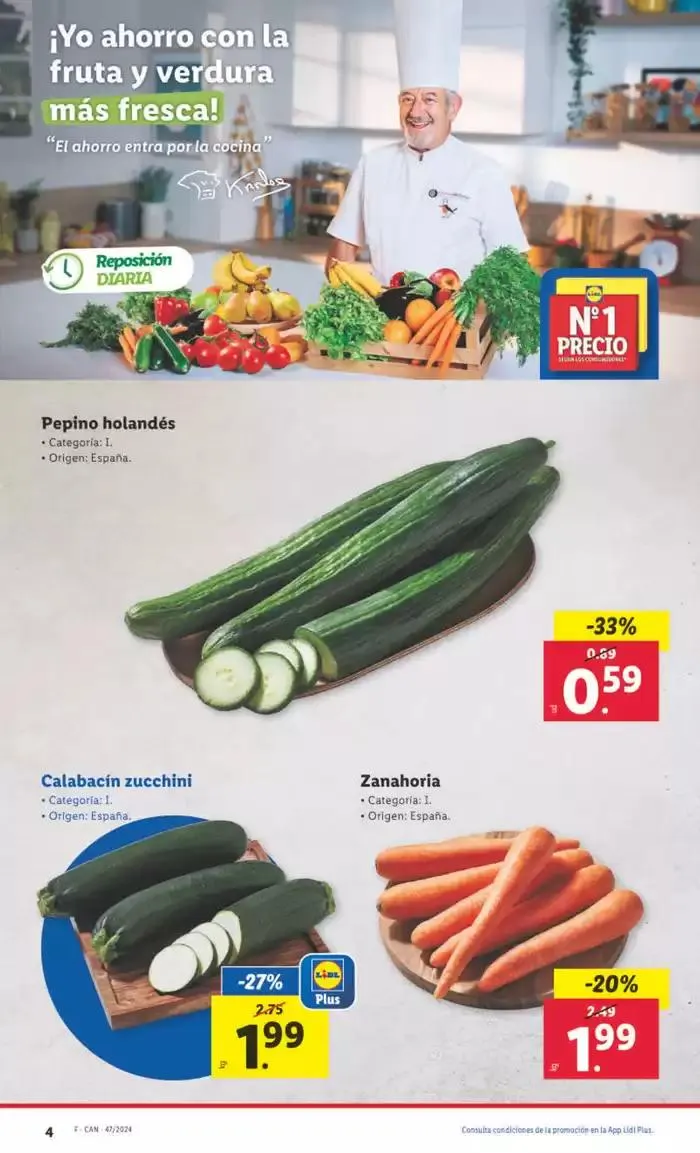 Catálogo de № 1 PRECIO 18 de noviembre al 24 de noviembre 2024 - Página 4