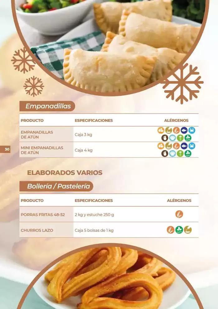 Catálogo de Catálogo de productos congelados 7 de octubre al 31 de diciembre 2024 - Página 30
