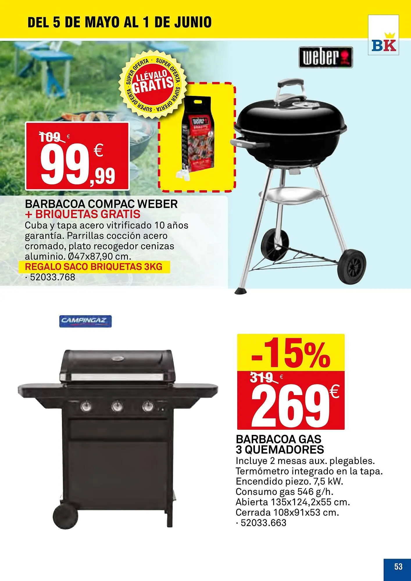 Catálogo de Folleto Bricoking 5 de mayo al 1 de junio 2025 - Página 53