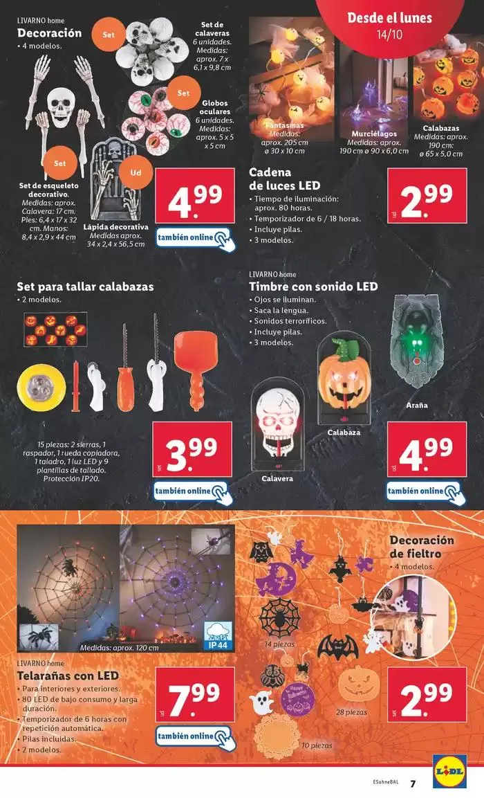 Catálogo de ¡Semana del superahorro Lidl Plus! 14 de octubre al 20 de octubre 2024 - Página 29