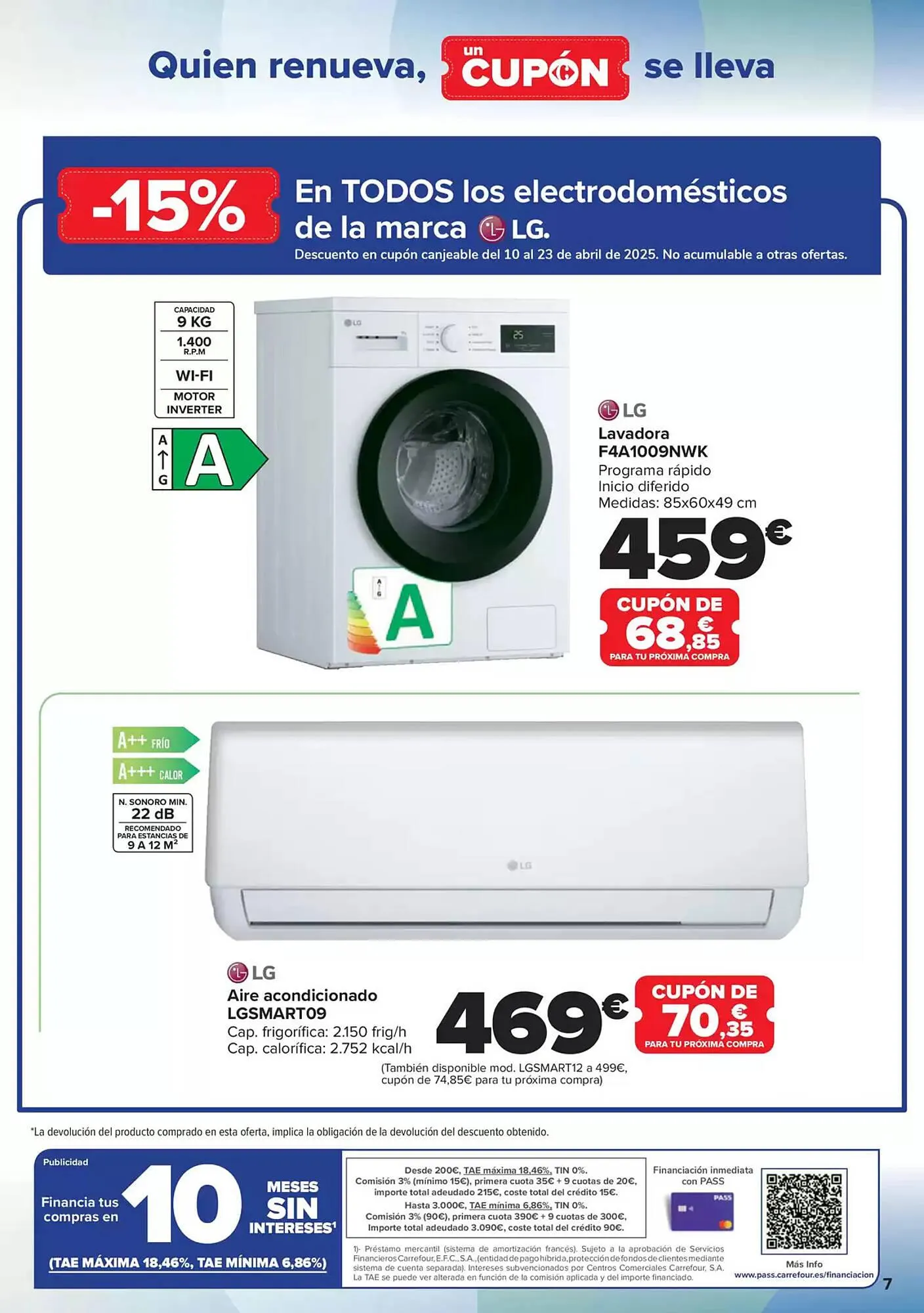Catálogo de Folleto Carrefour 25 de marzo al 9 de abril 2025 - Página 7