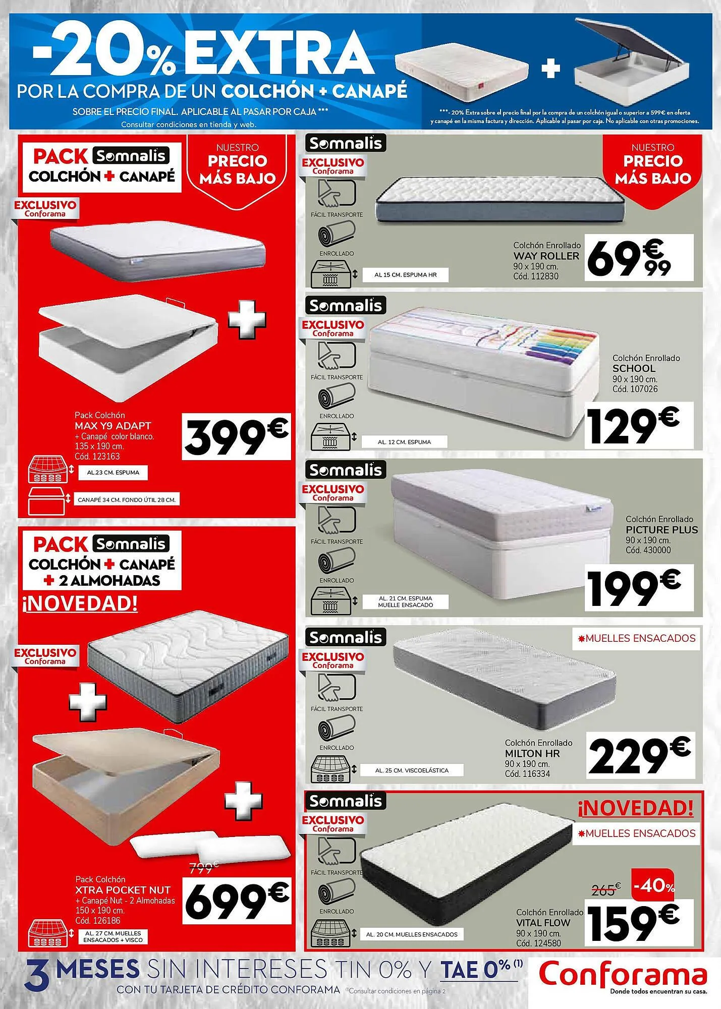 Catálogo de Folleto Conforama 1 de mayo al 28 de mayo 2025 - Página 7