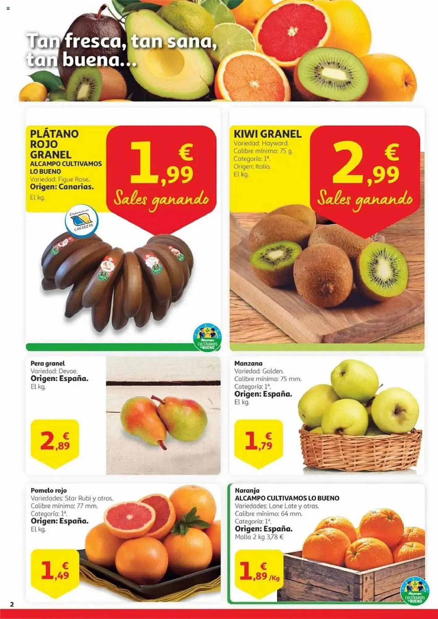 Catálogo de Folleto Alcampo 8 de abril al 21 de abril 2025 - Página 2