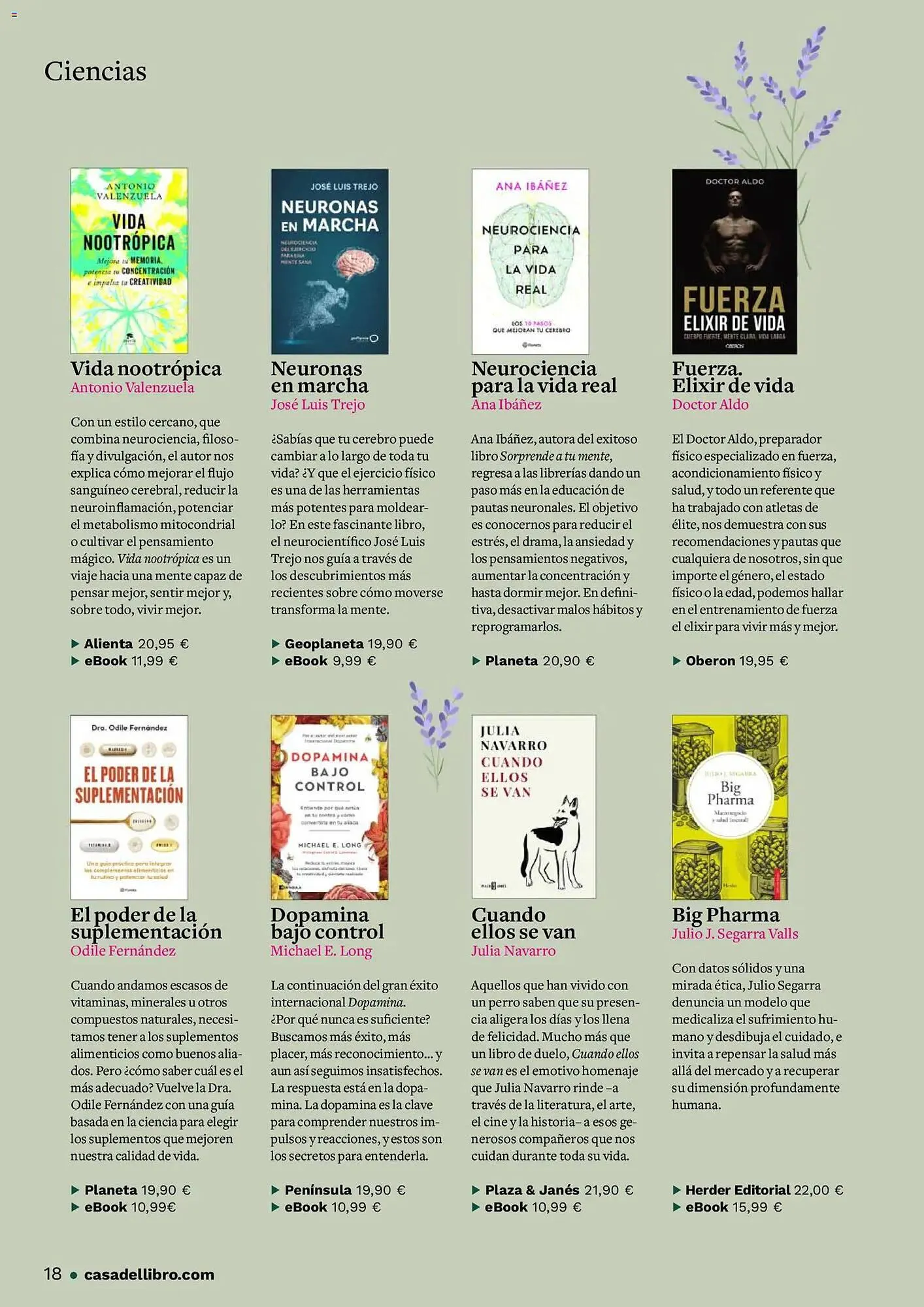 Catálogo de Catálogo Casa del Libro 2 de marzo al 31 de marzo 2026 - Página 18