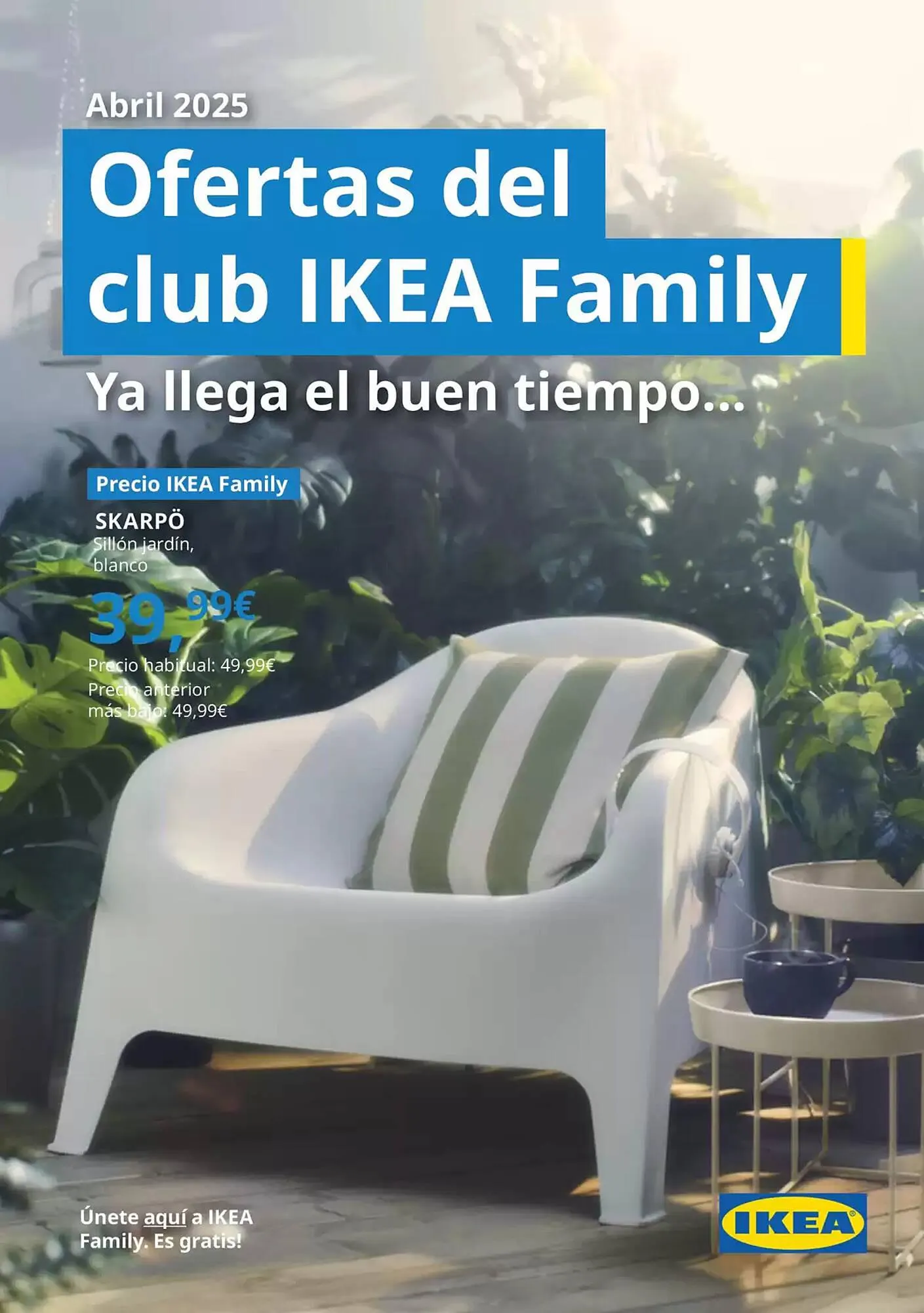 Catálogo de Folleto IKEA 1 de abril al 30 de abril 2025 - Página 1