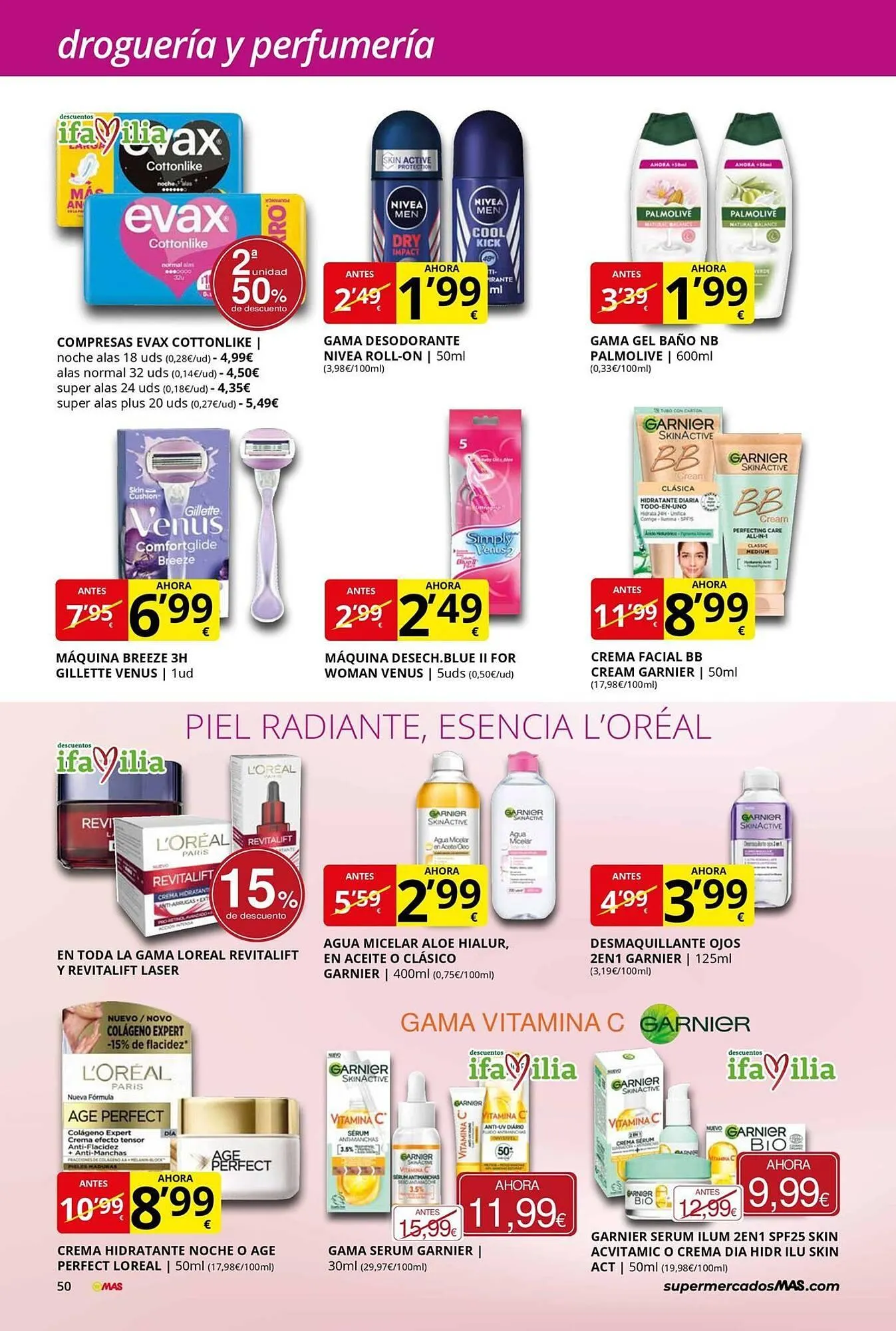 Catálogo de Folleto Supermercados MAS 27 de marzo al 29 de abril 2026 - Página 50