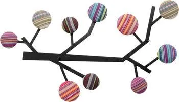 Perchero pared Bubble Tree 43cm