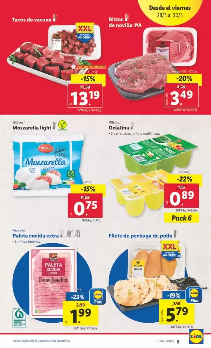 Catálogo de № 1 PRECIO - Ofertas válidas del 24/03 al 30/03 24 de marzo al 30 de marzo 2025 - Página 17