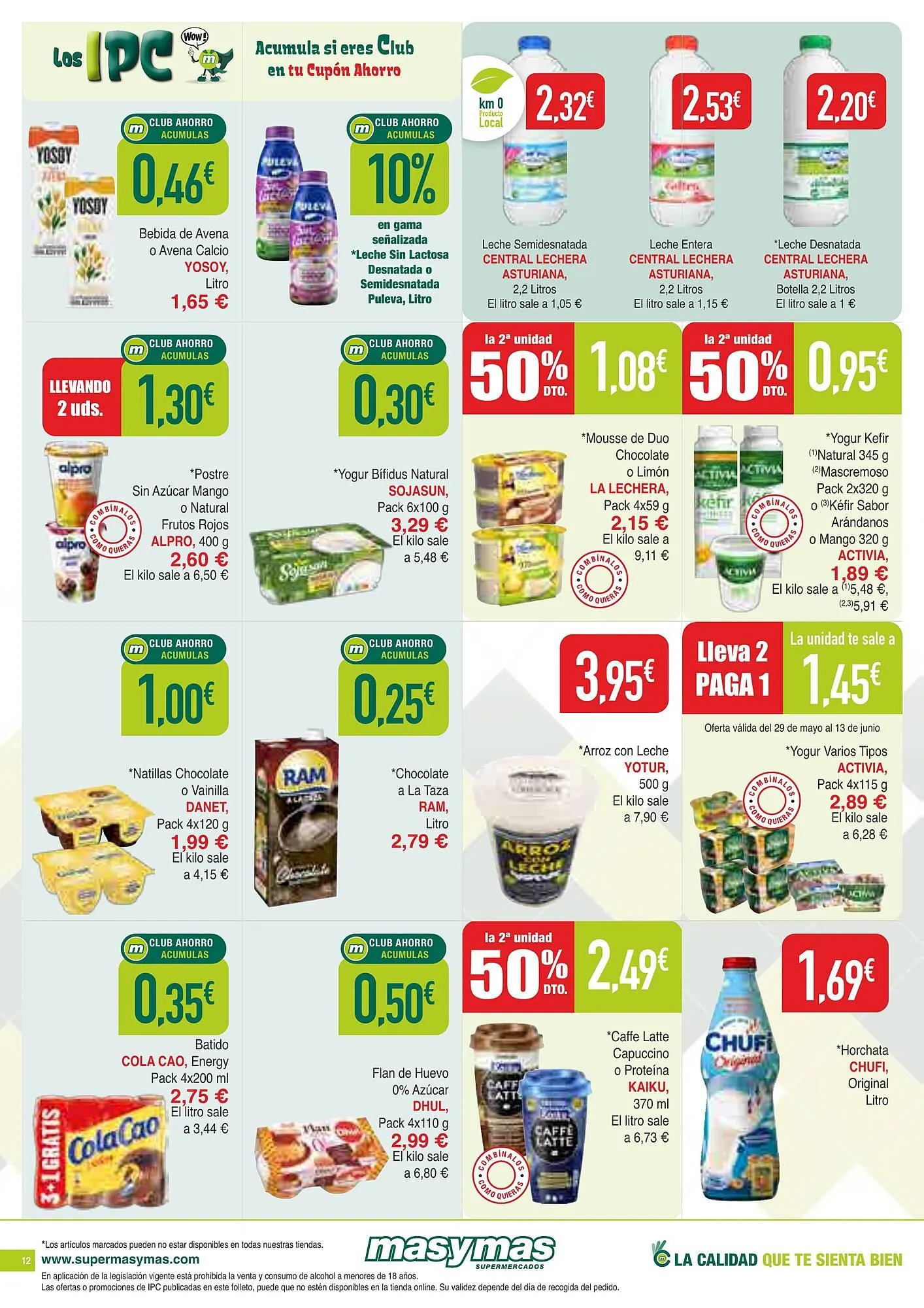 Catálogo de Folleto Masymas 29 de mayo al 25 de junio 2025 - Página 12