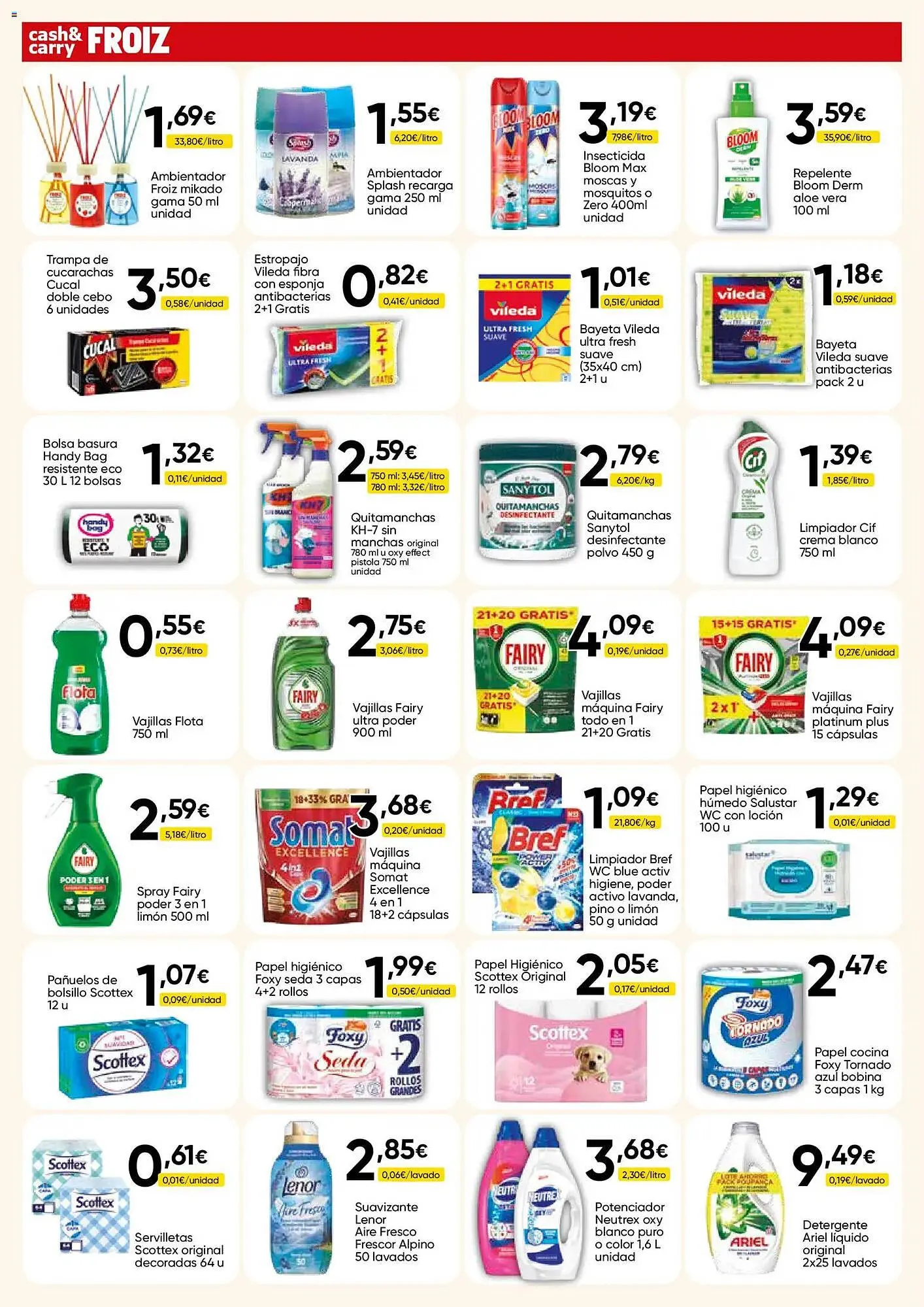 Catálogo de Folleto FROIZ 9 de abril al 27 de abril 2026 - Página 14