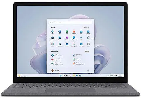 Portátil - Microsoft Surface Laptop 5, 13.5" WQHD, Intel® Evo™ Core™ i5-1235U, 8GB RAM, 512GB SSD, Iris® Xe Graphics, Windows 11 Home