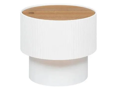 Mesa Auxiliar Enola Blanco