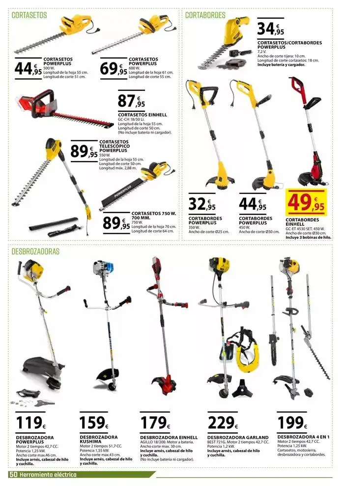 Catálogo de JARDINES Y TERRAZAS 2025 8 de mayo al 15 de julio 2025 - Página 50
