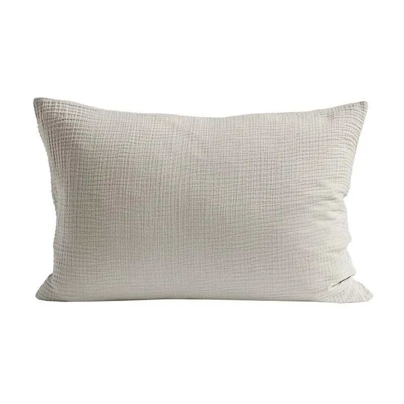 Gauze cushion cover 75 x 50cm, sand
