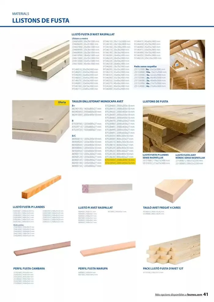 Catálogo de Tot en fusta 1 de enero al 31 de diciembre 2025 - Página 41