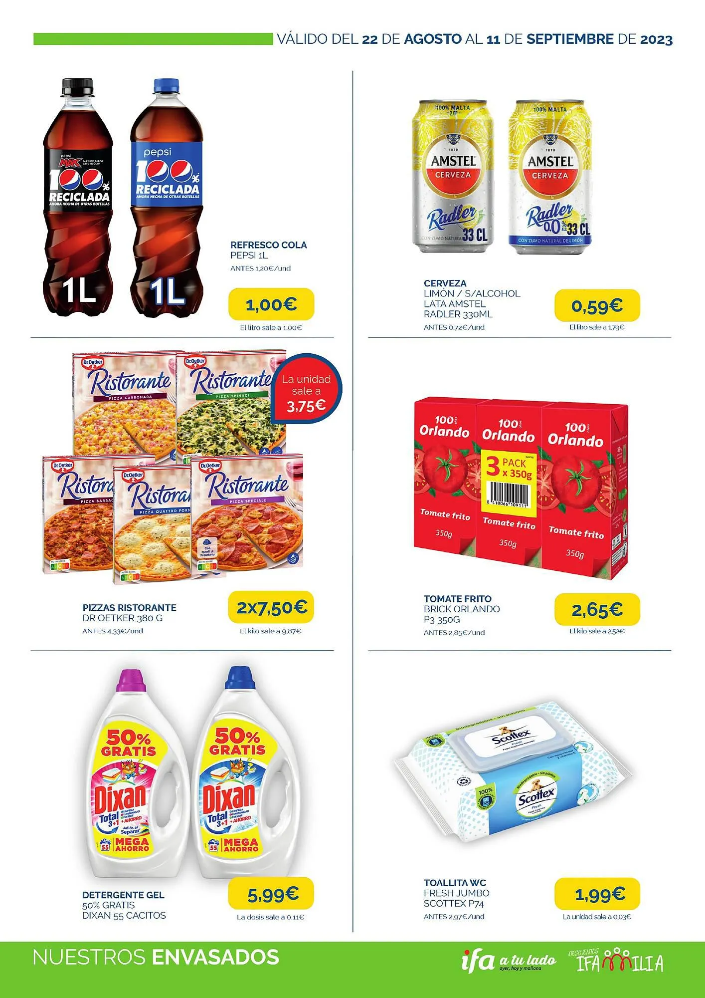 Catálogo de Folleto Cash Ecofamilia 22 de agosto al 28 de agosto 2023 - Página 3