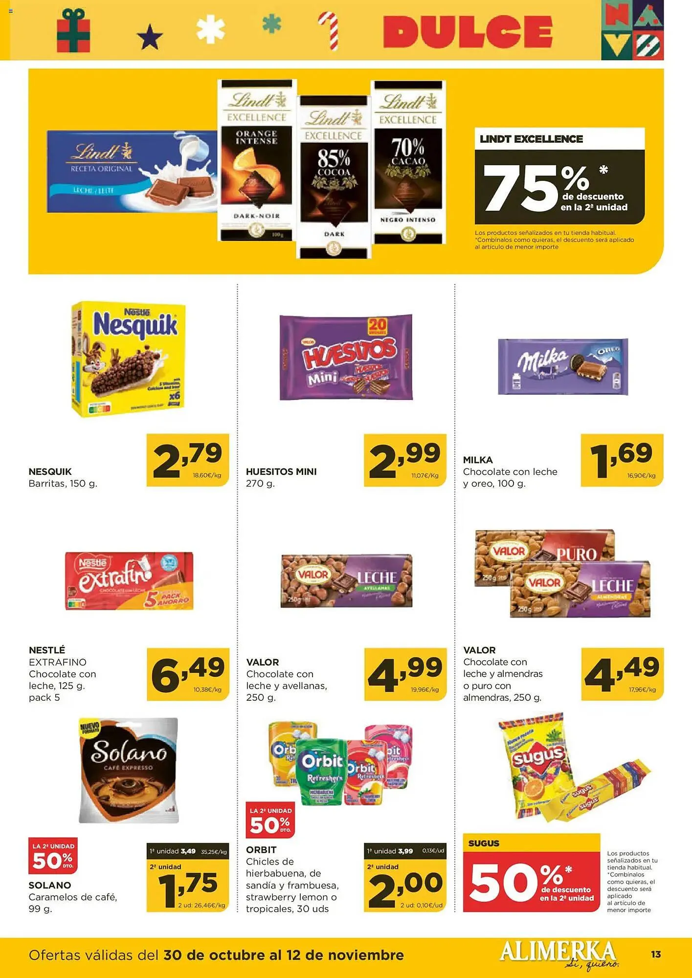 Catálogo de Folleto Alimerka 30 de octubre al 12 de noviembre 2025 - Página 13