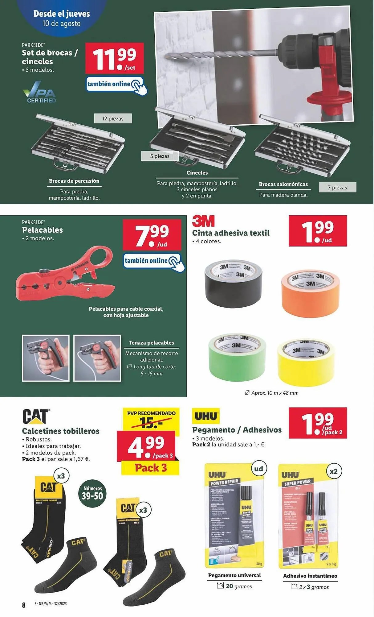 Catálogo de Folleto Lidl 10 de agosto al 16 de agosto 2023 - Página 8