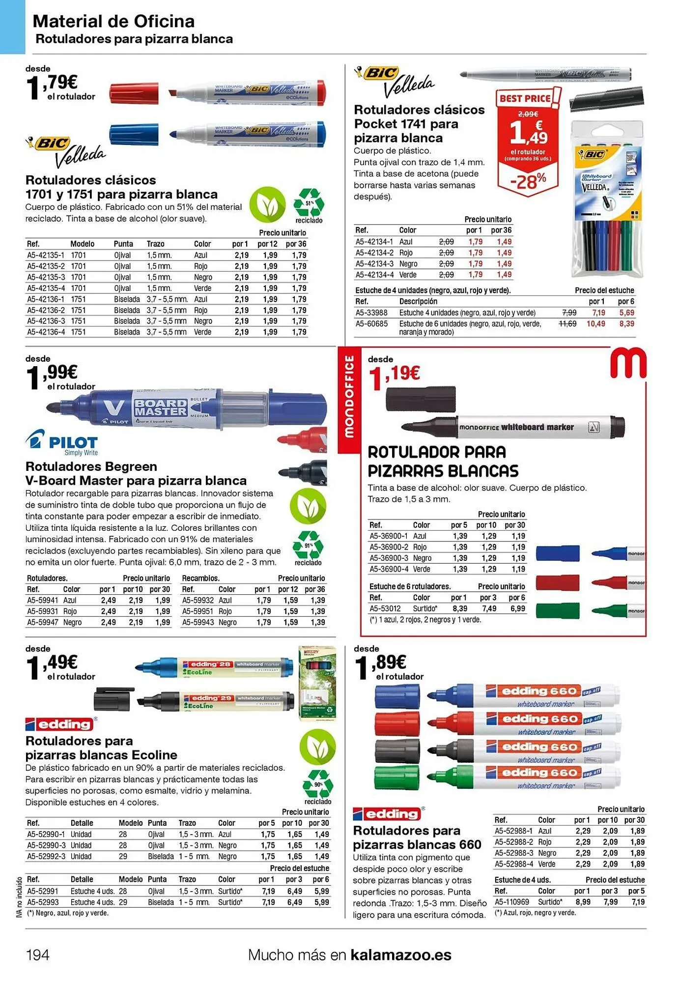 Catálogo de Folleto Staples Kalamazoo 19 de enero al 31 de diciembre 2026 - Página 194
