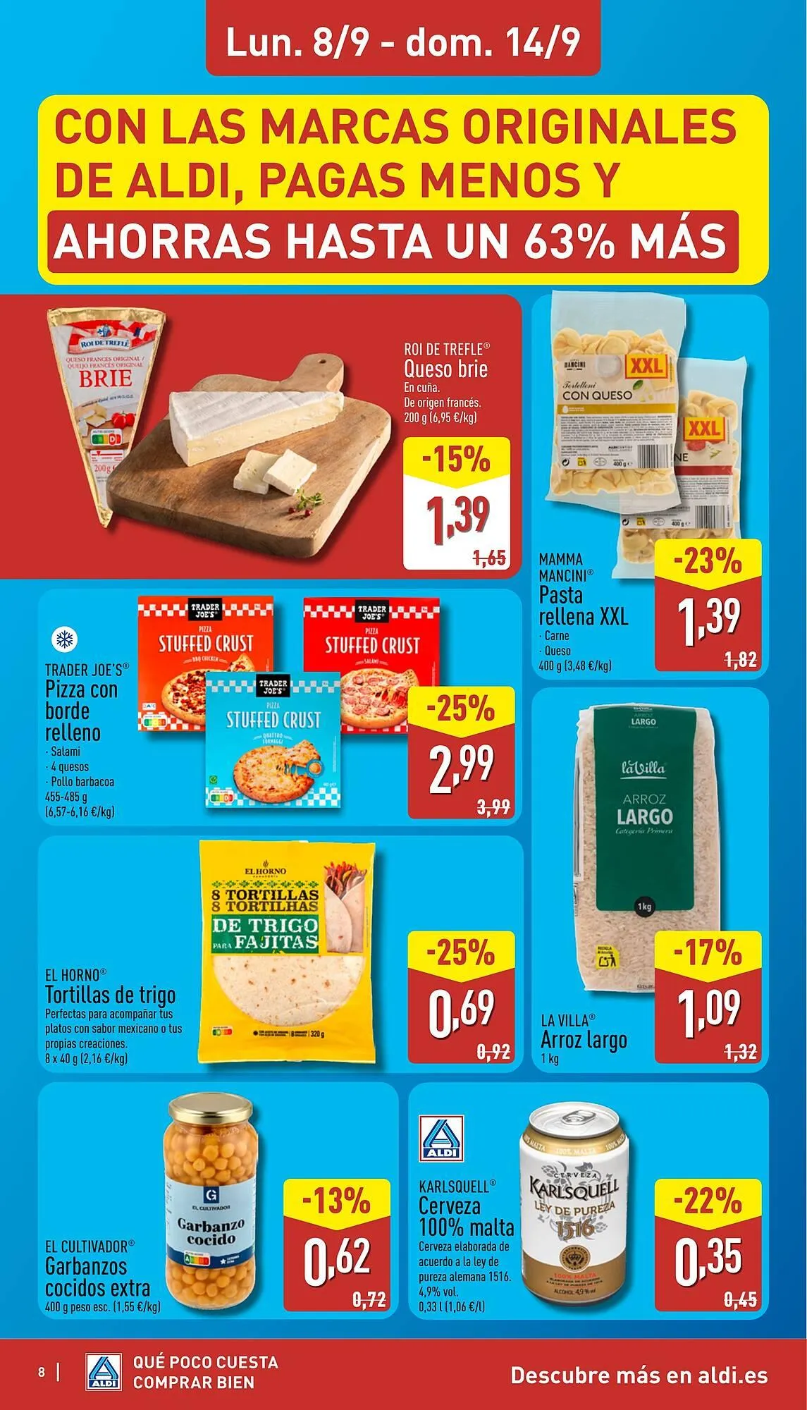 Catálogo de Folleto ALDI 8 de septiembre al 14 de septiembre 2025 - Página 8
