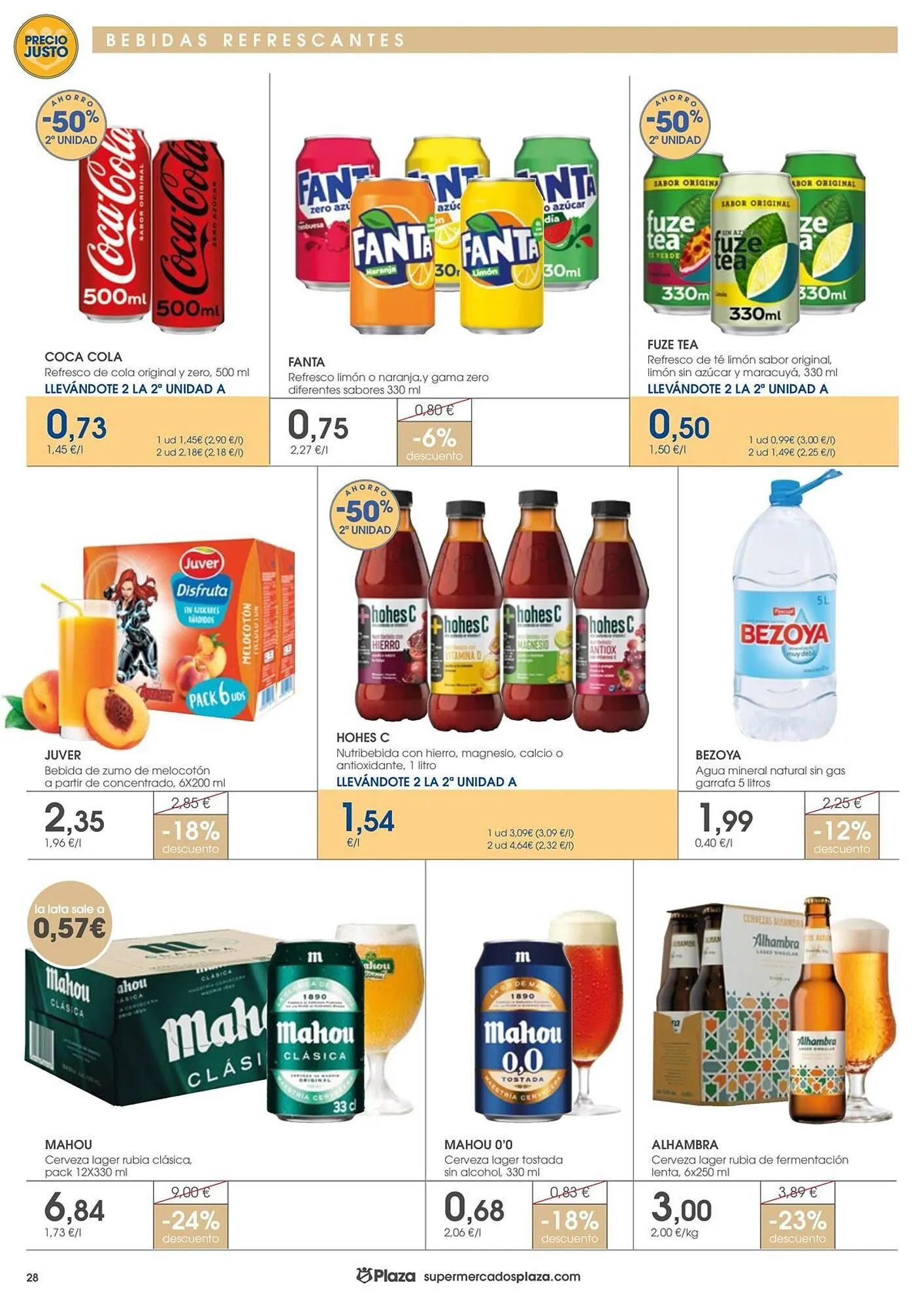 Catálogo de Folleto Supermercados Plaza 9 de enero al 21 de enero 2026 - Página 28