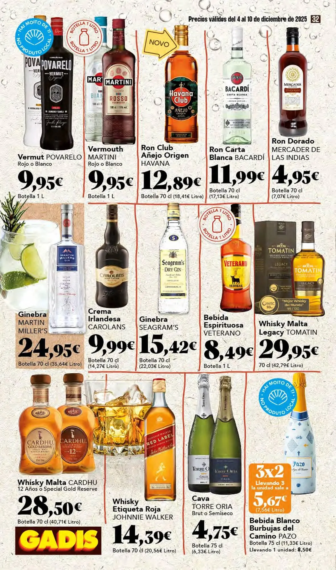 Catálogo de Folleto Gadis 4 de diciembre al 10 de diciembre 2025 - Página 32