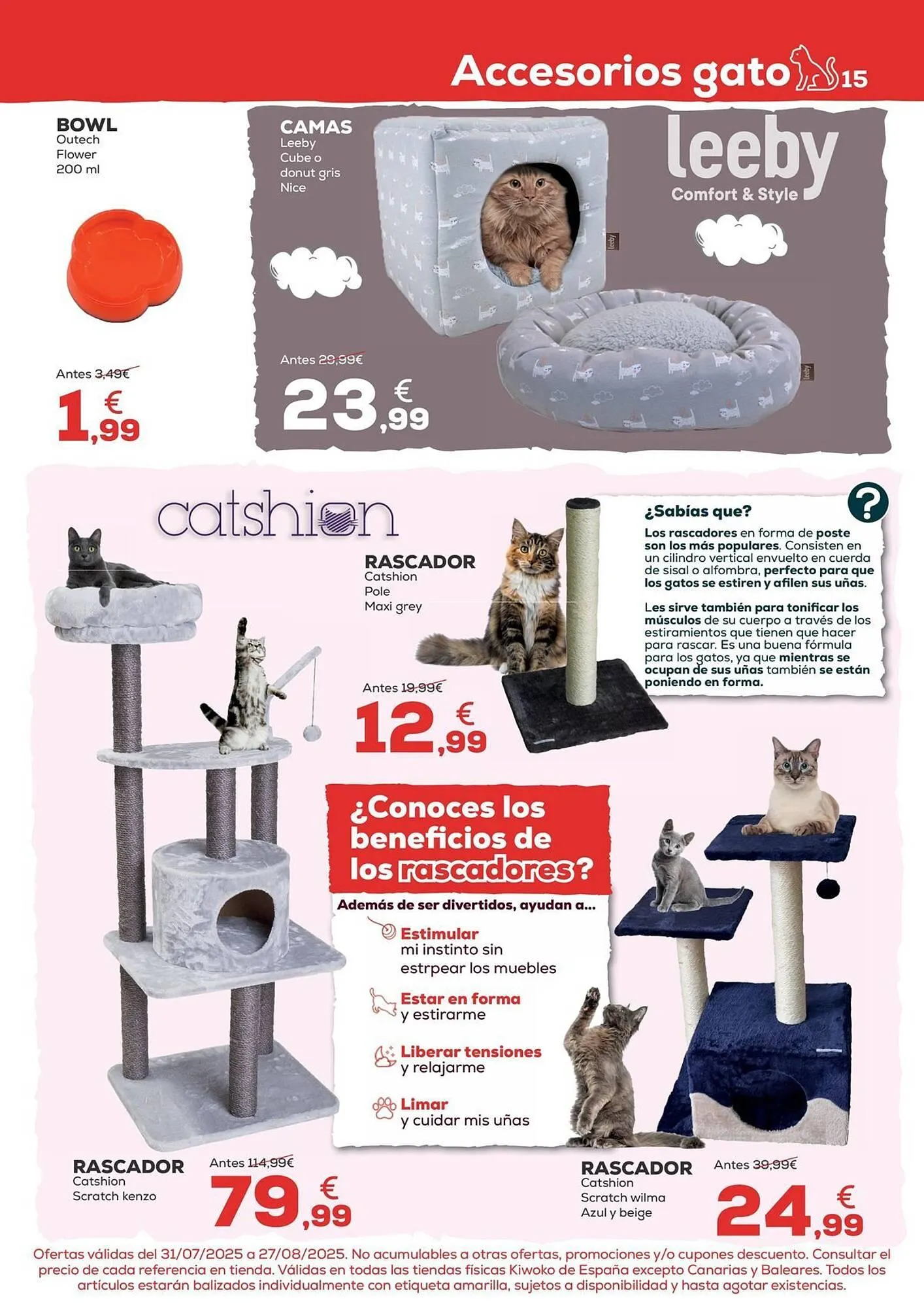 Catálogo de Folleto Kiwoko 31 de julio al 27 de agosto 2025 - Página 15