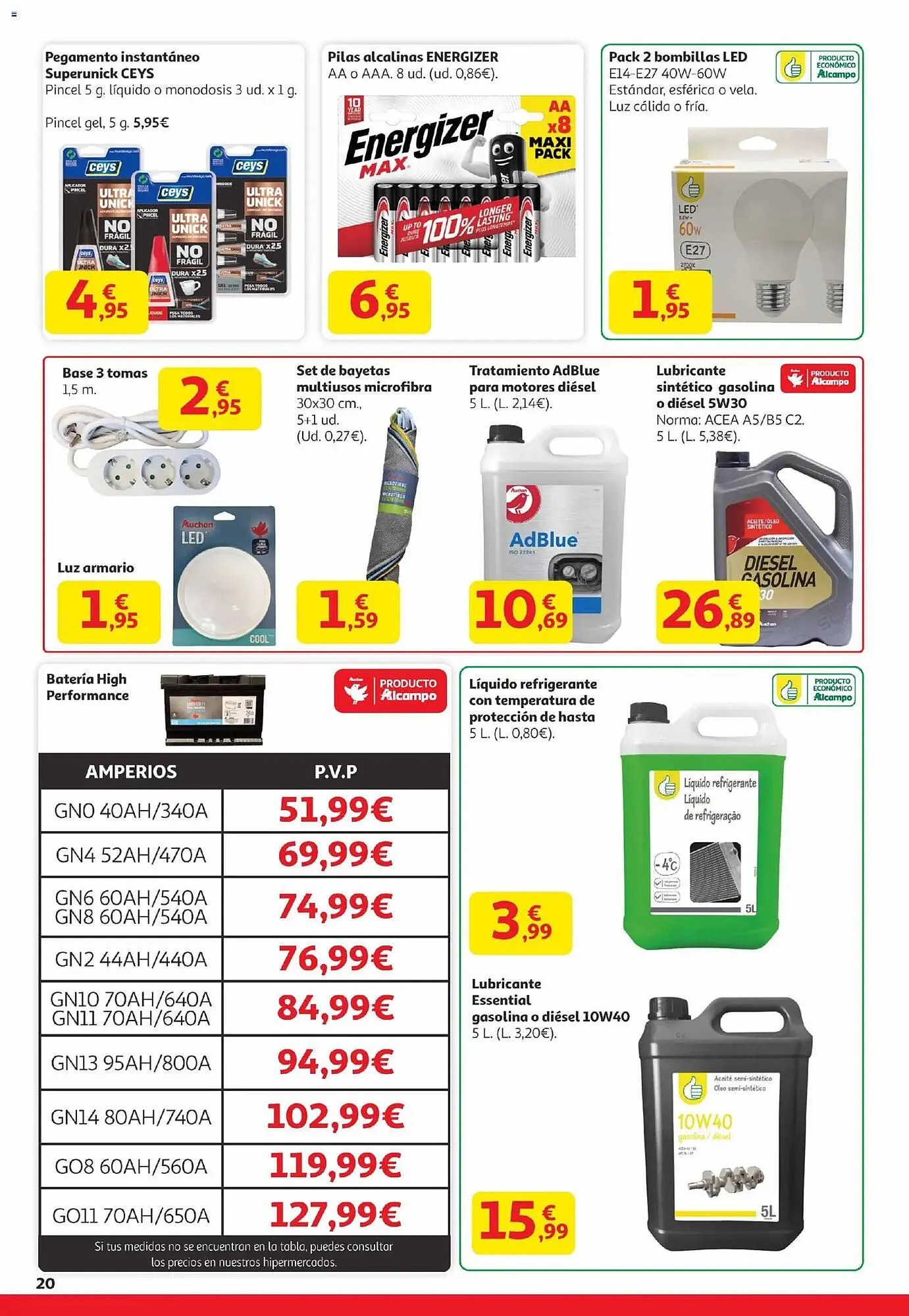 Catálogo de Folleto Alcampo 29 de diciembre al 14 de enero 2026 - Página 20