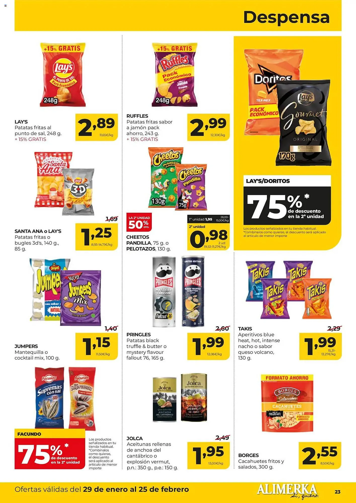 Catálogo de Folleto Alimerka 29 de enero al 25 de febrero 2026 - Página 23