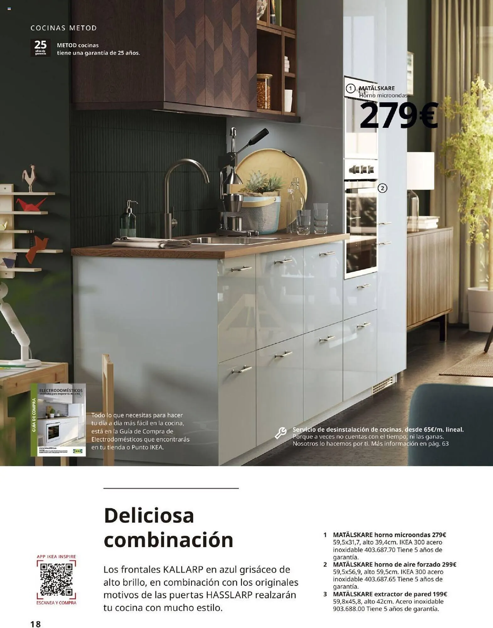 Catálogo de Folleto IKEA Cocinas 4 de septiembre al 31 de enero 2025 - Página 18