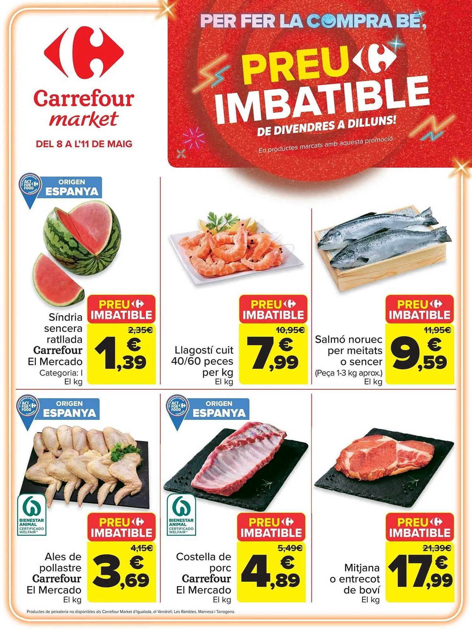Catálogo de Folleto Carrefour Market 8 de mayo al 11 de mayo 2026 - Página 1