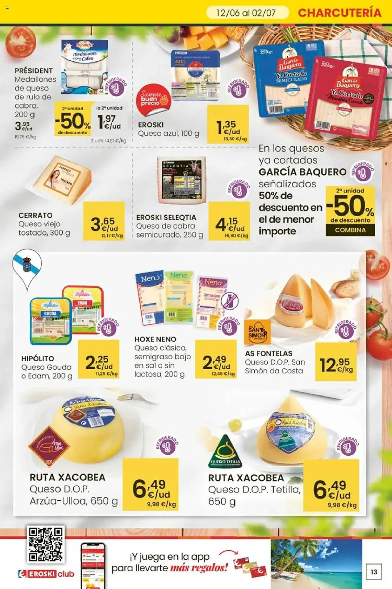 Catálogo de Folleto Eroski 12 de junio al 1 de julio 2025 - Página 13